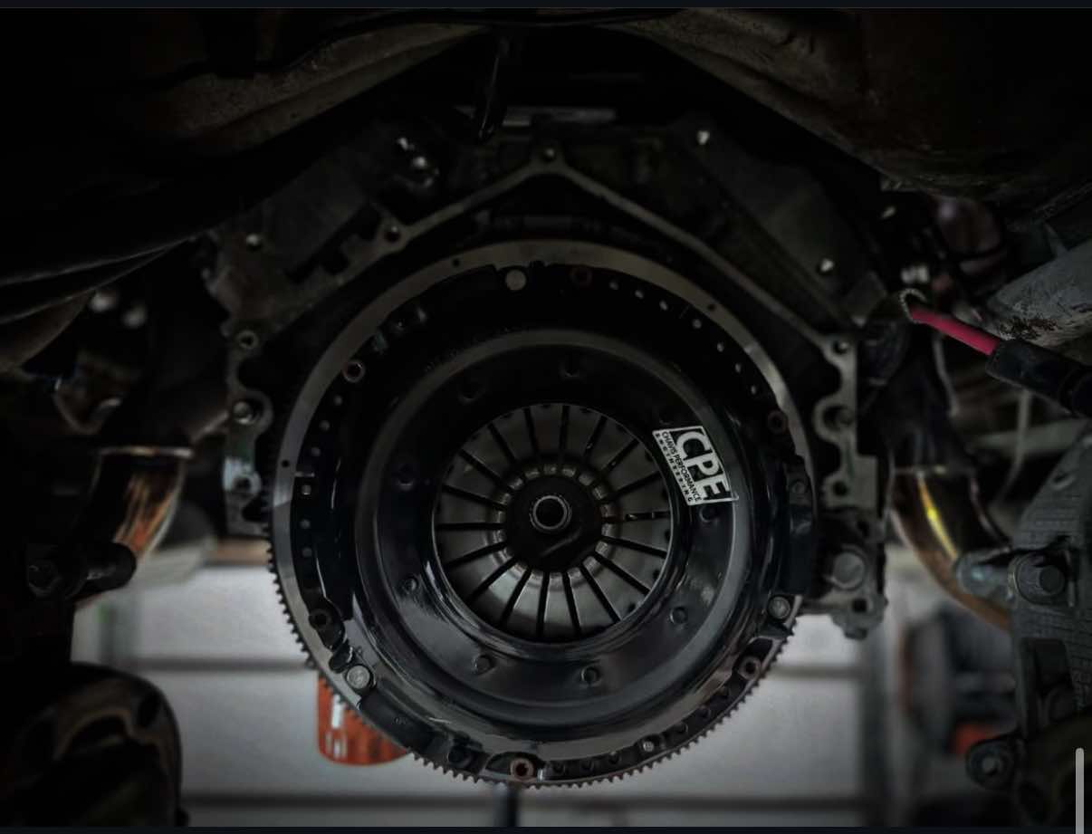 Porsche manual transmission and flywheel components