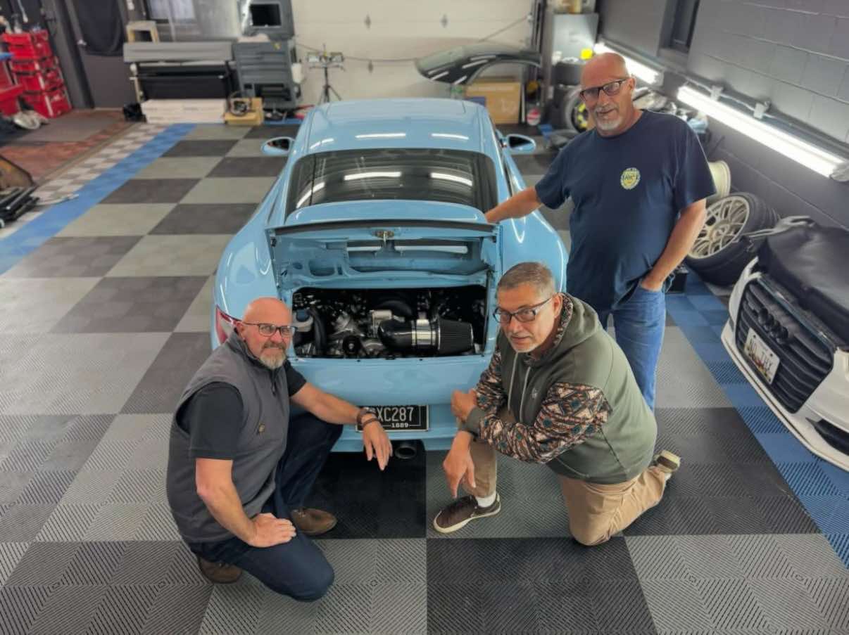 LS3-swapped Porsche 996 or 997