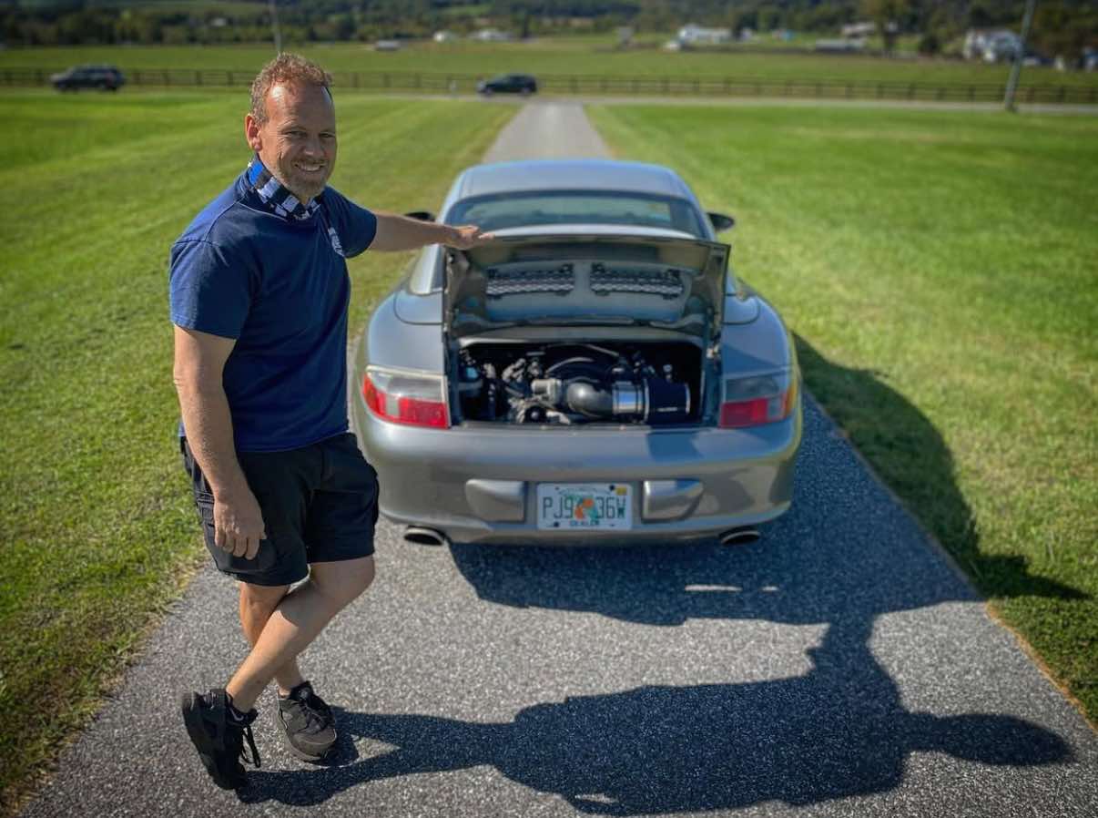 LS-swapped Porsche with performance styling